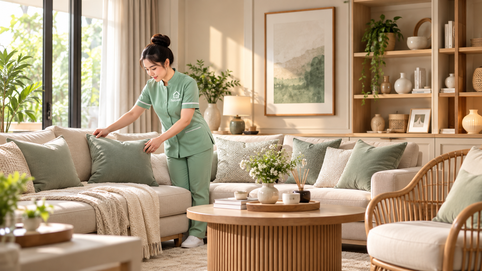 Layanan Homecare haloART untuk perawatan dan kebersihan rumah